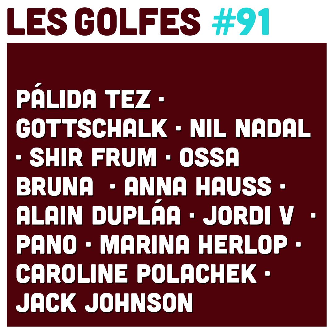 Capítol 91 de Les Golfes de Gelida - pòdcast en català sobre música