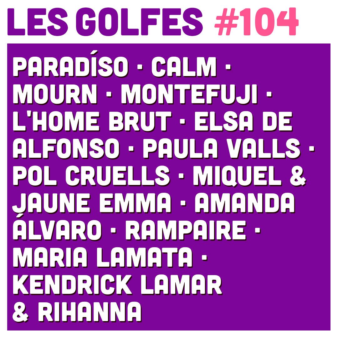 Capítol 104 de Les Golfes de Gelida - pòdcast en català sobre música