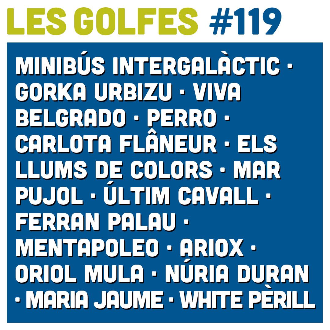Capítol 119 de Les Golfes de Gelida - pòdcast en català sobre música