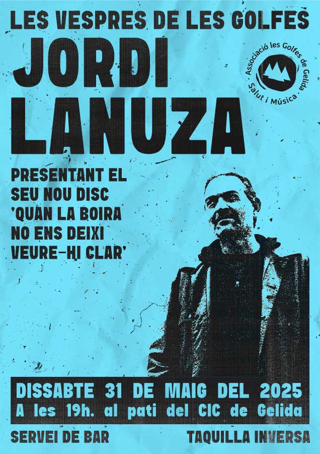 Jordi Lanuza a les golfes