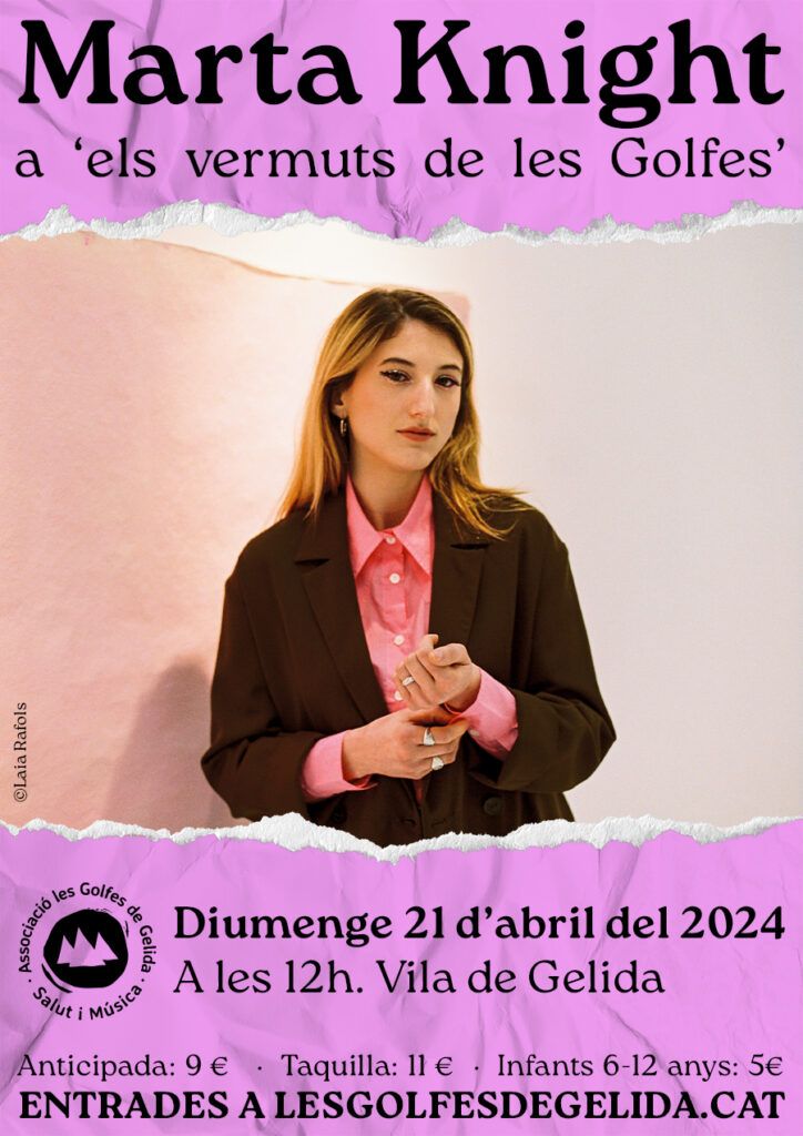 Marta Knight a Les Golfes de Gelida